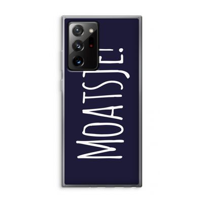 Moatsje!: Samsung Galaxy Note 20 Ultra / Note 20 Ultra 5G Transparant Hoesje