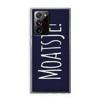 Moatsje!: Samsung Galaxy Note 20 Ultra / Note 20 Ultra 5G Transparant Hoesje