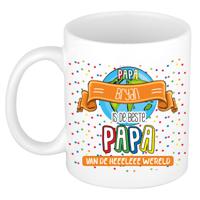 Naam mok papa Bryan - wit - de beste - keramiek - 300 ml - Vaderdag/verjaardag