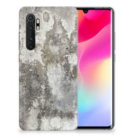 Xiaomi Mi Note 10 Lite TPU Siliconen Hoesje Beton Print