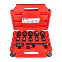 Milwaukee ShockWave™ Krachtdoppenset 1/2" Vierkant | kort | 13-delig - 4932480456