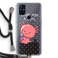 Love You A Lotl: OnePlus Nord N10 5G Transparant Hoesje met koord