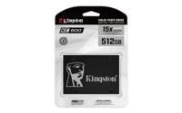 Kingston Technology 512G SSD KC600 SATA3 2.5" - thumbnail