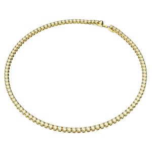 Swarovski 5657667 Ketting Matrix Tennis goudkleurig-wit 41 cm (M)