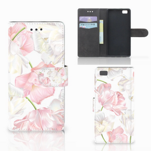 Huawei Ascend P8 Lite Hoesje Lovely Flowers