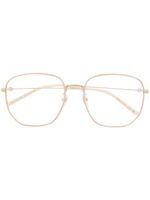 Gucci Eyewear lunettes de vue à monture oversize - Rose