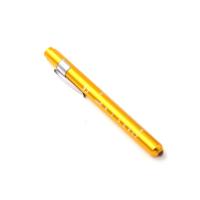 5 PC'S Mini Pocket penlight Torch licht LED zaklamp mond oor zorg inspectie lamp (geel)
