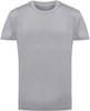 TriDry TR10B Kids Performance T-Shirt - Silver Melange - 12/13