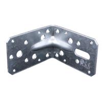 Waelbers Hoekanker m/ril 90x90mm RVS - 10 Stuk(s) - 4906.05