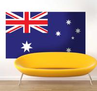 Vlag Australië muursticker