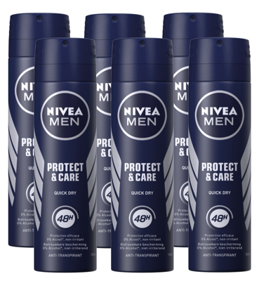 Nivea Men Protect & Care Deodorant Spray Voordeelverpakking