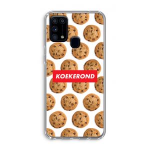 Koekerond: Samsung Galaxy M31 Transparant Hoesje