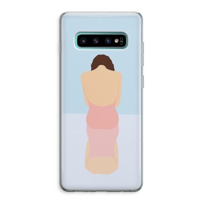 Mirror: Samsung Galaxy S10 Plus Transparant Hoesje