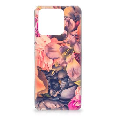 Xiaomi Redmi 10C | TPU Case | Bosje Bloemen