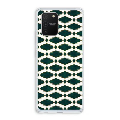 Moroccan tiles: Samsung Galaxy S10 Lite Transparant Hoesje