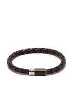 Tateossian bracelet tressé Carbon Pop - Marron