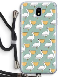 Pelican: Samsung Galaxy J5 (2017) Transparant Hoesje met koord