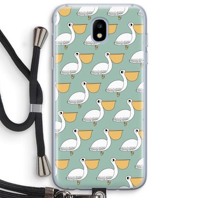 Pelican: Samsung Galaxy J5 (2017) Transparant Hoesje met koord