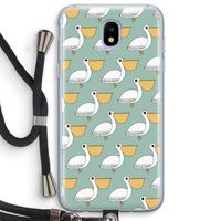 Pelican: Samsung Galaxy J5 (2017) Transparant Hoesje met koord