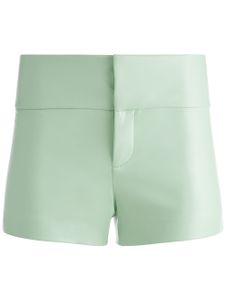 alice + olivia short Olivia en cuir artificiel - Vert