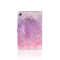 Hoes Lenovo Tab M10 Plus 3rd Gen 10.6 inch Pink Purple Paint - thumbnail