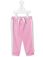 Fendi Kids pantalon de jogging à motif FF - Rose