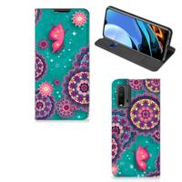 Xiaomi Poco M3 | Redmi 9T | Bookcase | Cirkels en Vlinders