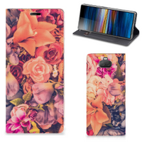 Sony Xperia 10 Plus Smart Cover Bosje Bloemen