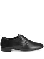 Giuseppe Zanotti derbies Roger à plaque logo - Noir