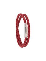 Tod's bracelet à design tressé - Rouge - thumbnail