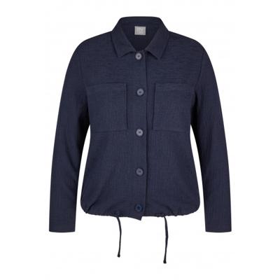 Rabe - Blauw | Dames | Blouse | Blauw | 50 | regular | Kamst mode