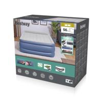 Bestway AlwayzAire Queen Luchtmatras met Ingebouwde Dubbele Pomp en Antimicrobiële Coating 2,03 m x 1,52 m x 46 cm - thumbnail