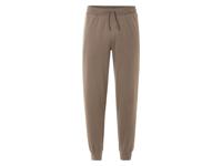 LIVERGY Heren joggingbroek (Bruin, XL)