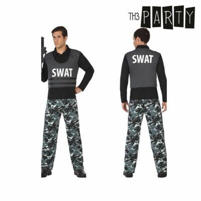 Kostuums voor Volwassenen S.W.A.T. Politie - Maat: XL - Maat: XL