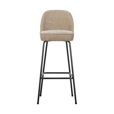 BePureHome Vogue barkruk H80 chenille zand