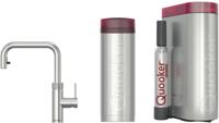 Quooker Flex Square met PRO3 boiler en CUBE reservoir 5-in-1 kokendwaterkraan RVS