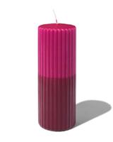 HEMA Stompkaars 7x19cm Rib Paars (roze)