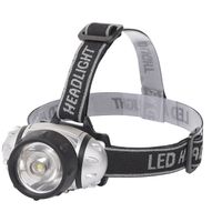 LED Hoofdlamp - Aigi Hitro - Waterdicht - 50 Meter - Kantelbaar - 1 LED - 1.8W - Zilver Vervangt 13W - thumbnail