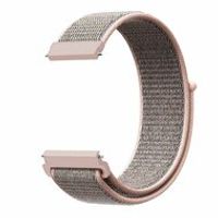 Sport Loop nylon bandje - Zand roze - Samsung Galaxy Watch 5 (Pro) - 40mm / 44mm / 45mm