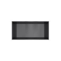 Hotbath &MORE Inbouwbox of inbouwnis - 30x60x10 - Geborsteld zwart PVD BOX060MBP