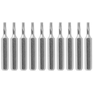 Bernstein Tools for Electronics 6-340-T6 Torx-bit Kwaliteitsstaal Zandgestraald, Vernikkeld 10 stuk(s)