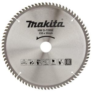 Makita Cirkelzaagblad voor Aluminium | Standaard | Ø 235mm Asgat 30mm 80T - D-72992