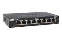 NETGEAR GS308-300PES netwerk-switch Unmanaged L2 Gigabit Ethernet (10/100/1000) Zwart - thumbnail