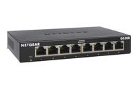 Netgear GS308-300PES netwerk-switch Unmanaged L2 Gigabit Ethernet (10/100/1000) Zwart - thumbnail