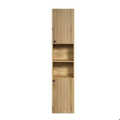 Badkamerkolom - Eiken decor - L40 x H186 x D31cm - PURE BLISS