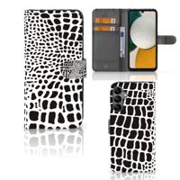 Samsung Galaxy A34 | Telefoonhoesje | Met pasjeshouder | Slangenprint