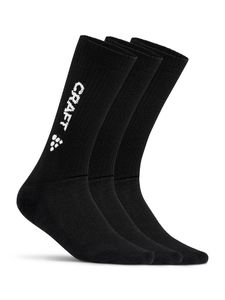 Craft 1913230 Progress Indoor 3-Pack Sock - Black - 37/39