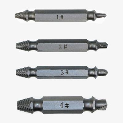 4 in 1 schroef Extractor boorgereedschap gebroken bout remover (1 # 2 # 3 # 4 #) met plastic behuizing
