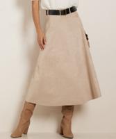 midi rok met riem