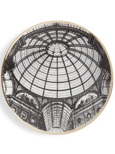 Fornasetti assiette Galleria de Milano - Noir